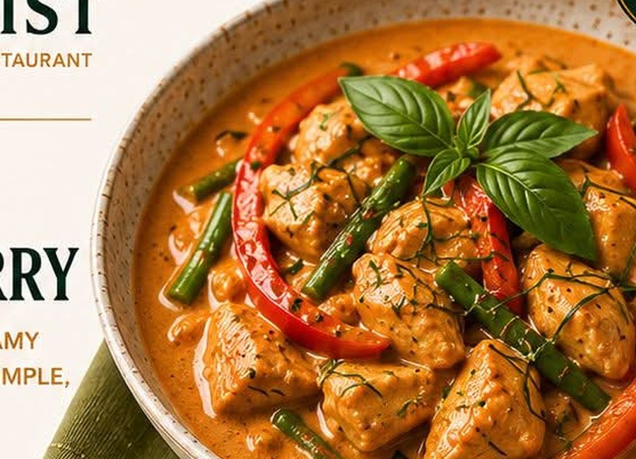 Easy Thai Panang Curry dish preview